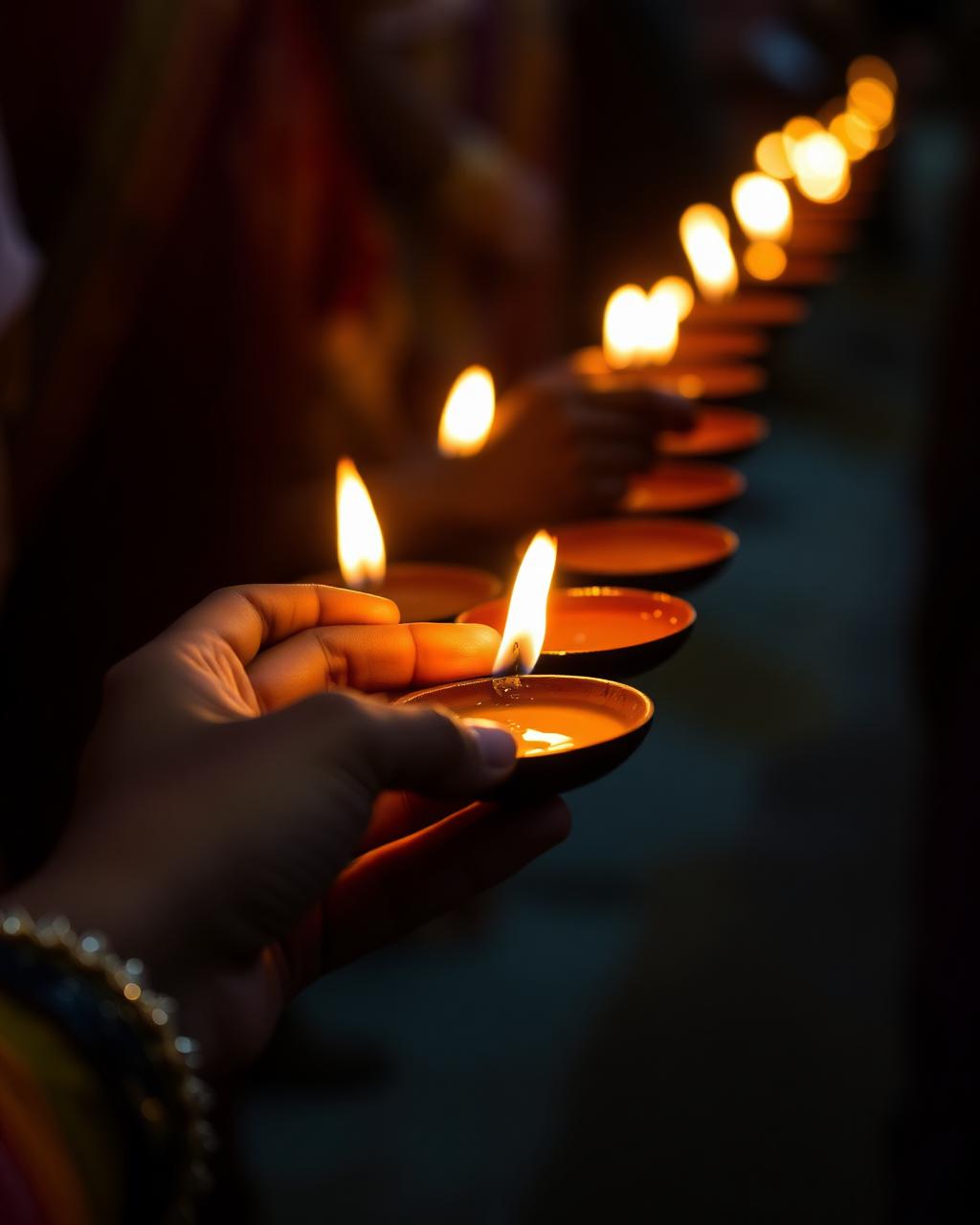 Diya lamps